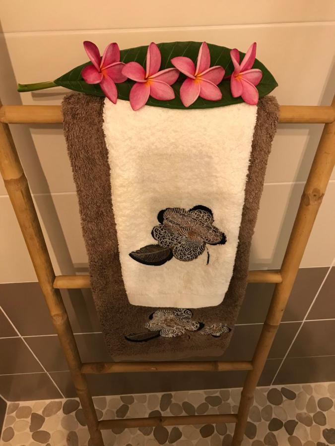Coeur Tiare Studio Lounge Piscine Plage Cocotiers サン・フランソワ エクステリア 写真