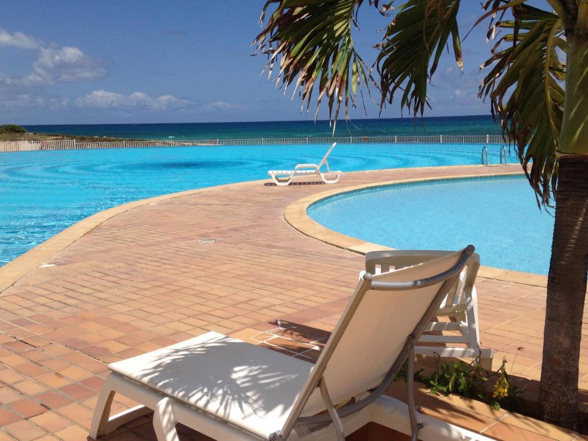 Coeur Tiare Studio Lounge Piscine Plage Cocotiers サン・フランソワ エクステリア 写真