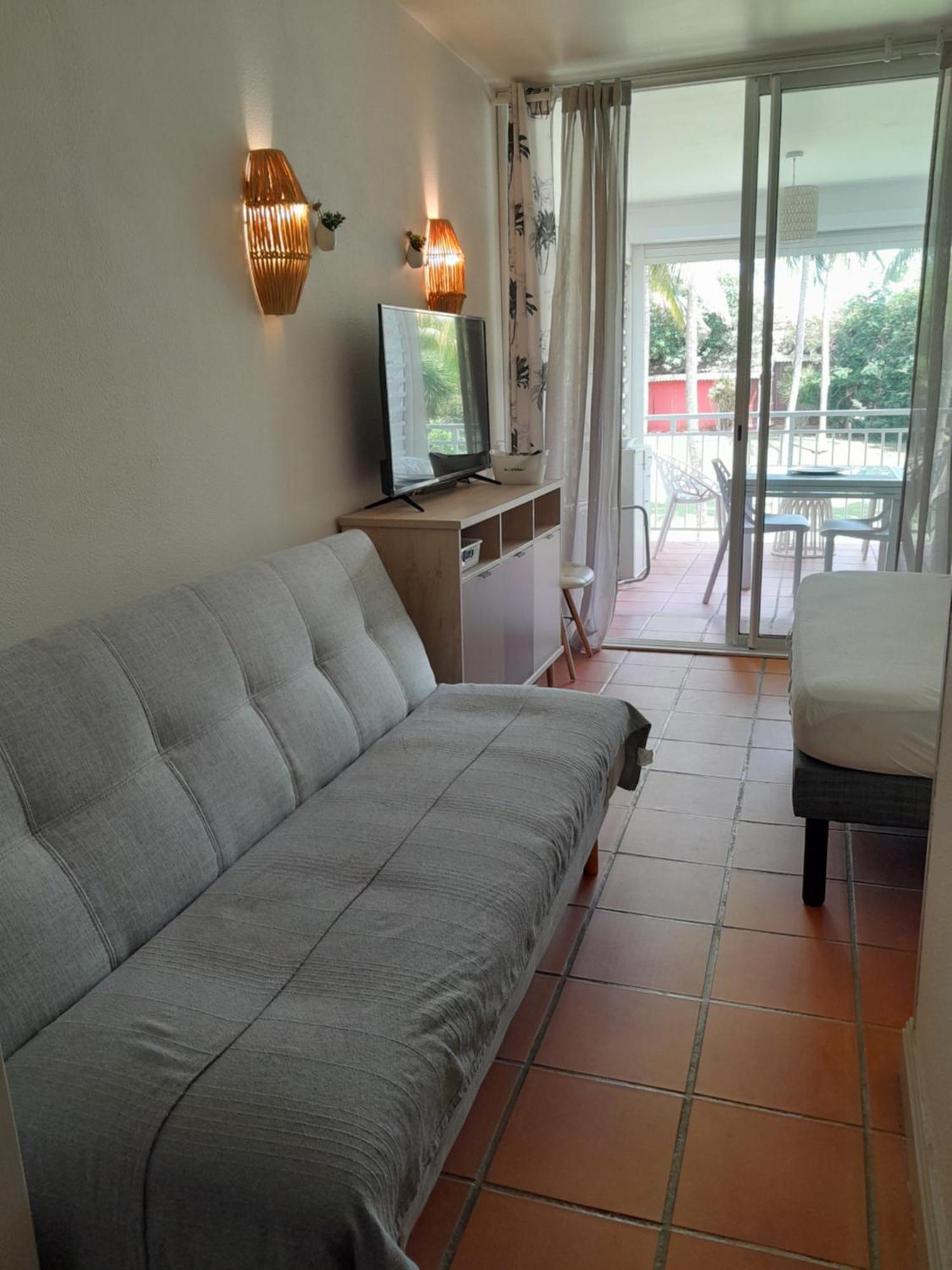 Coeur Tiare Studio Lounge Piscine Plage Cocotiers サン・フランソワ エクステリア 写真
